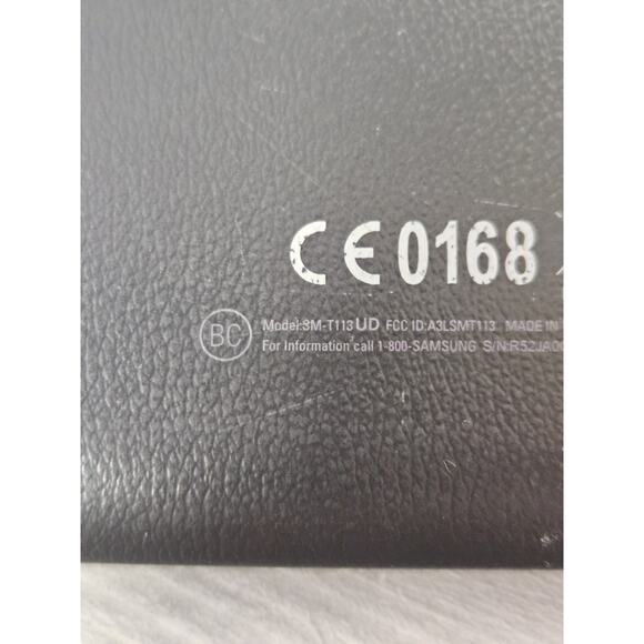 Samsung Galaxy Tab E Lite SM-T113 Black Android Tablet Tablet Only - Picture 6 of 8